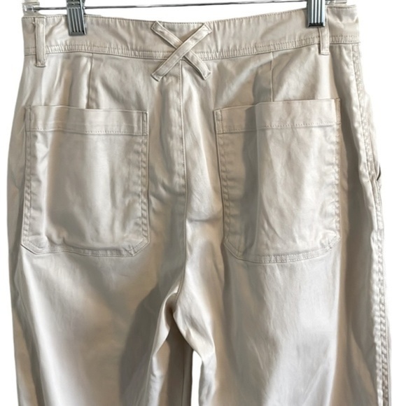 Peruvian Connection‎ Maya Cropped Trousers Women’s Size 6 Pants White Sand - Picture 6 of 9